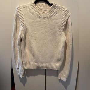 ba&sh Textured Cream Sweater